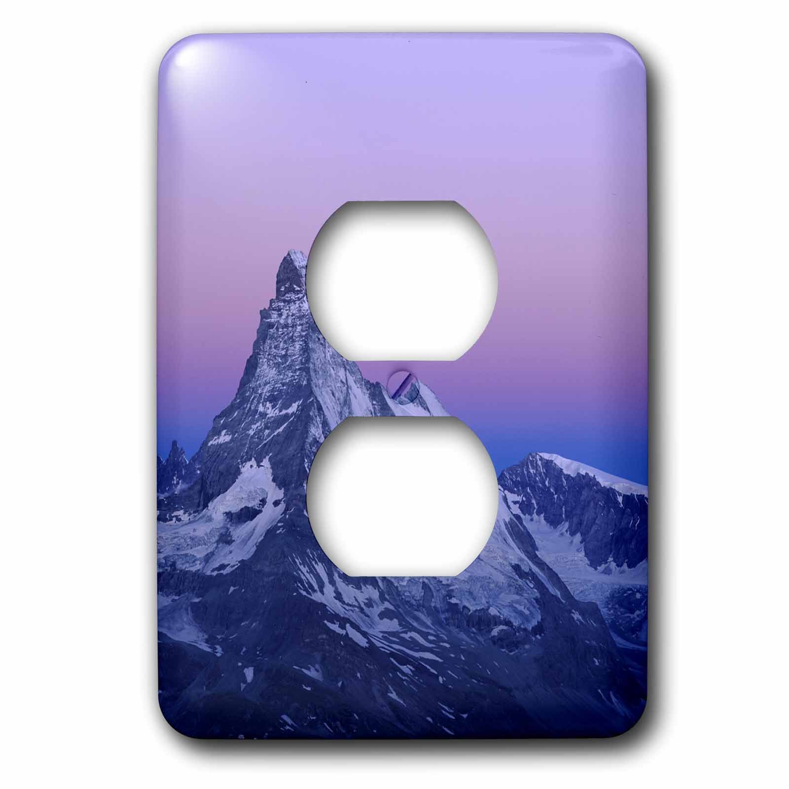 Interrupteur Matterhorn Alpes suisses 2 prises par Rolf Nussbaumer