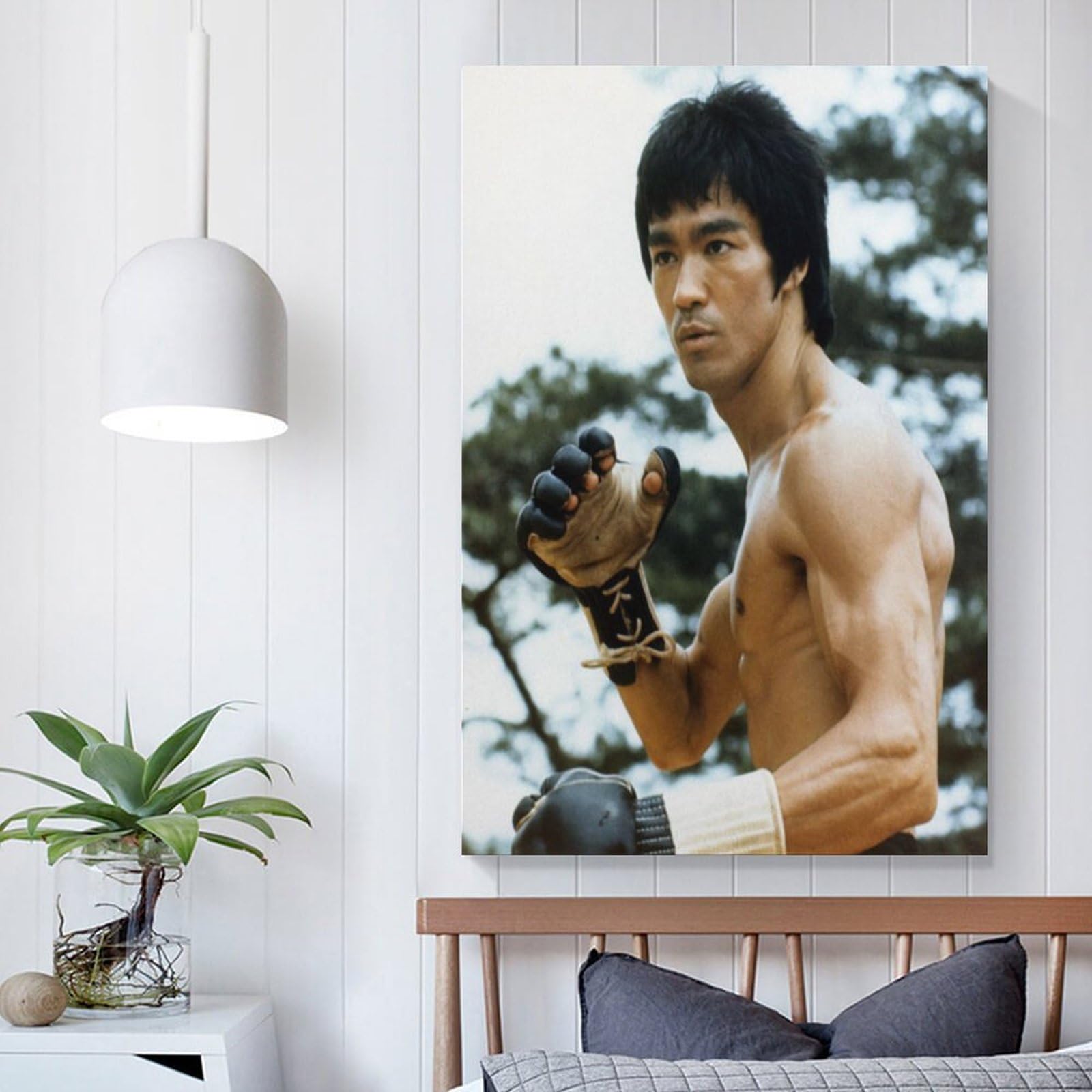 ブルースリー カンフー : 武道家 ポスター 燃えよドラゴン 70x50cm