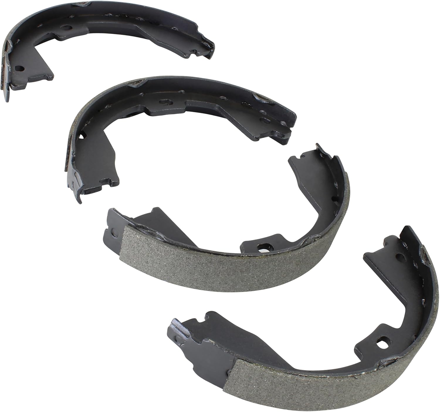 QUALITY-BUILT Rear Parking Brake Shoes, FPS1043, Compatible with 2012-2024 Ford (F-250 Super Duty,F-350 Super Duty,F-450 Super Duty)