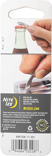 Miniatura 11 de Nite Ize KMTSK-11-R3 N03228 Cuchilla fija,Cuchillo de caza, al aire libre, camping, acero inoxidable