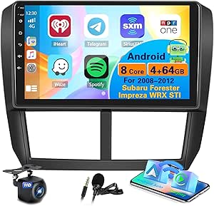 Inefala Android 15 Radio Für Nissan Qashqai 2006-2016 - 9 Zoll Touchscreen Mit Wireless CarPlay & Rückfahrkamera