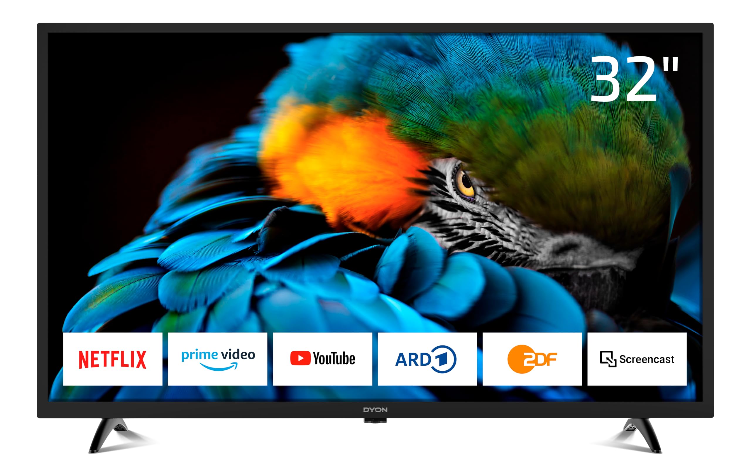 Dyon Enter 32 Pro 80 Cm 32 Zoll Fernseher DYON Smart 32 XT 80 cm (32 Zoll) Fernseher (HD Smart TV, HD Triple