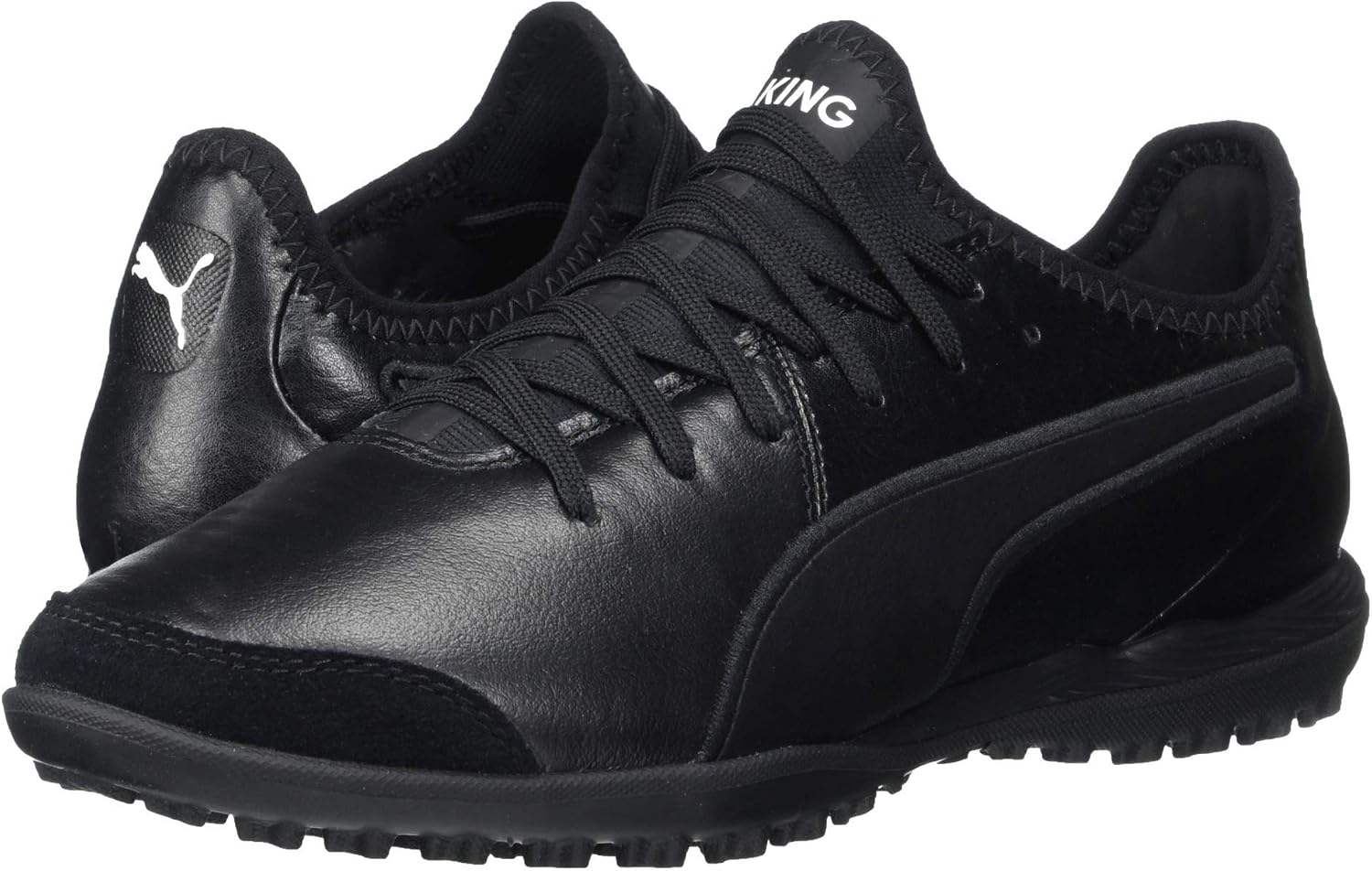 PUMA Mens King Pro Turf Soccer Cleats Turf - Black