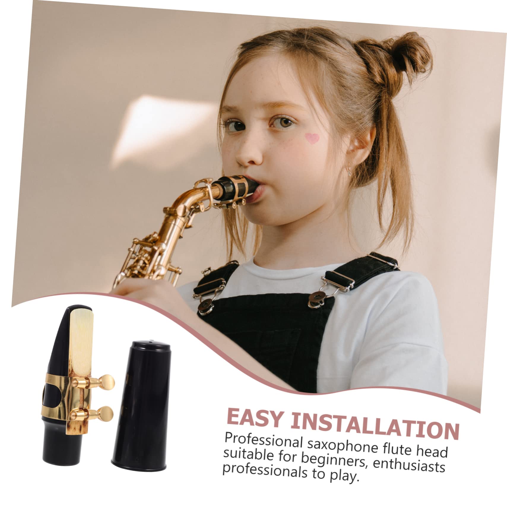 ibasenice 3sets Kit Completo Per Saxofono Cuscinetti Tappi e Accessori Per Musicisti e Studenti