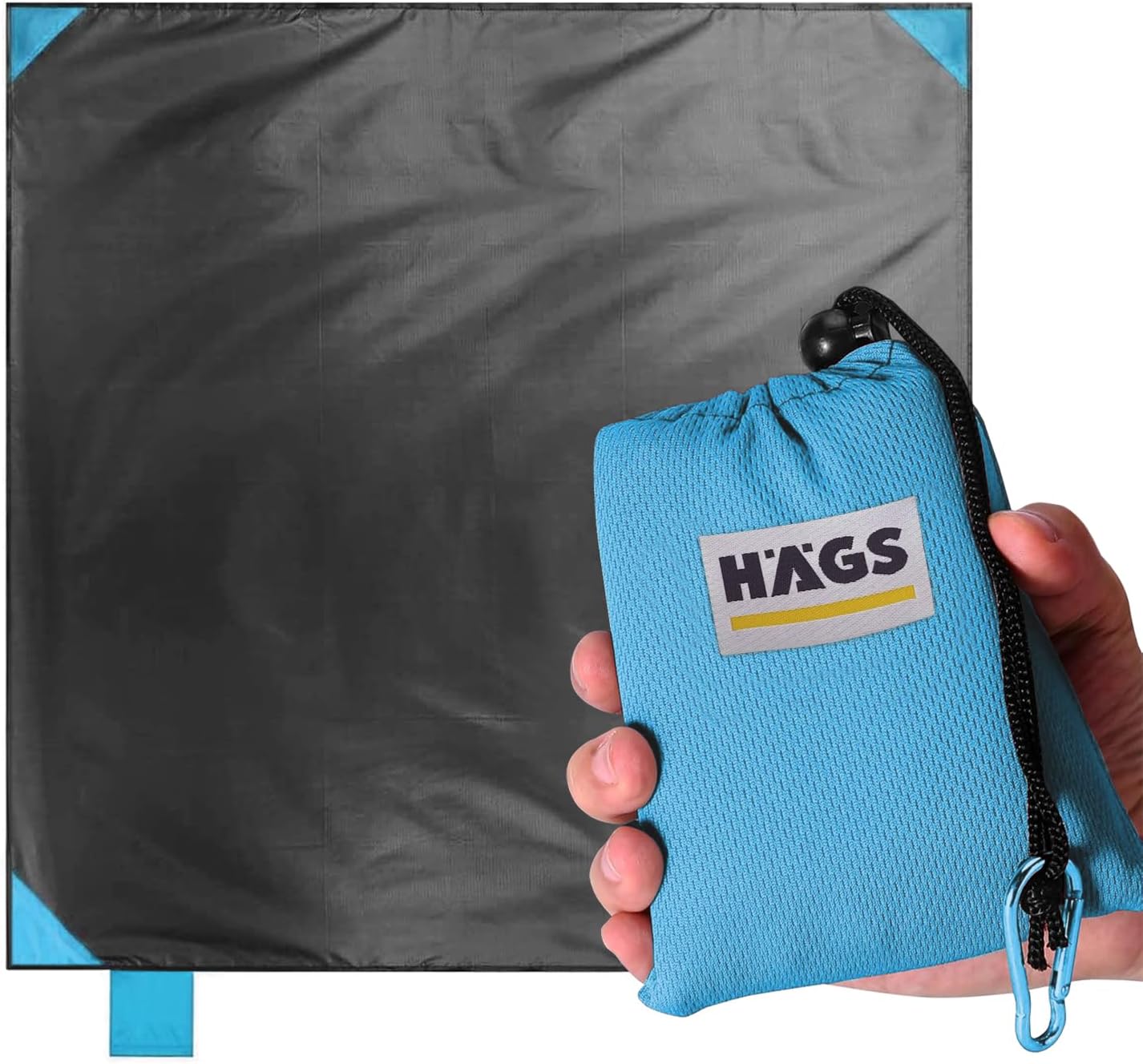 Haegs Cep Yer  rt s , Piknik  rt s  Kamp Mat , Plaj Yer  rt s , Su Ge irmez, Kum Tutmaz, H zl  Kurur, Hafif, Zemin  rt s  Outdoor A k Hava Kamp Y r y  Seyahat i in - El Ask l  - 150-150cm - Mavi
