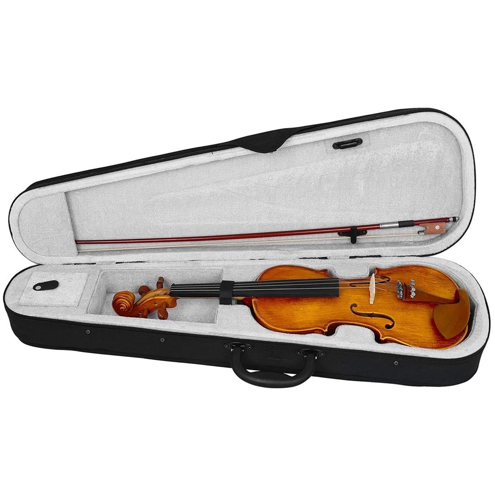 Profesjonalny Zestaw Skrzypiec Bazyliowych Skrzypce Profesjonalne | Pełny rozmiar 4/4, odpowiedni dla początkujących(Violin set)