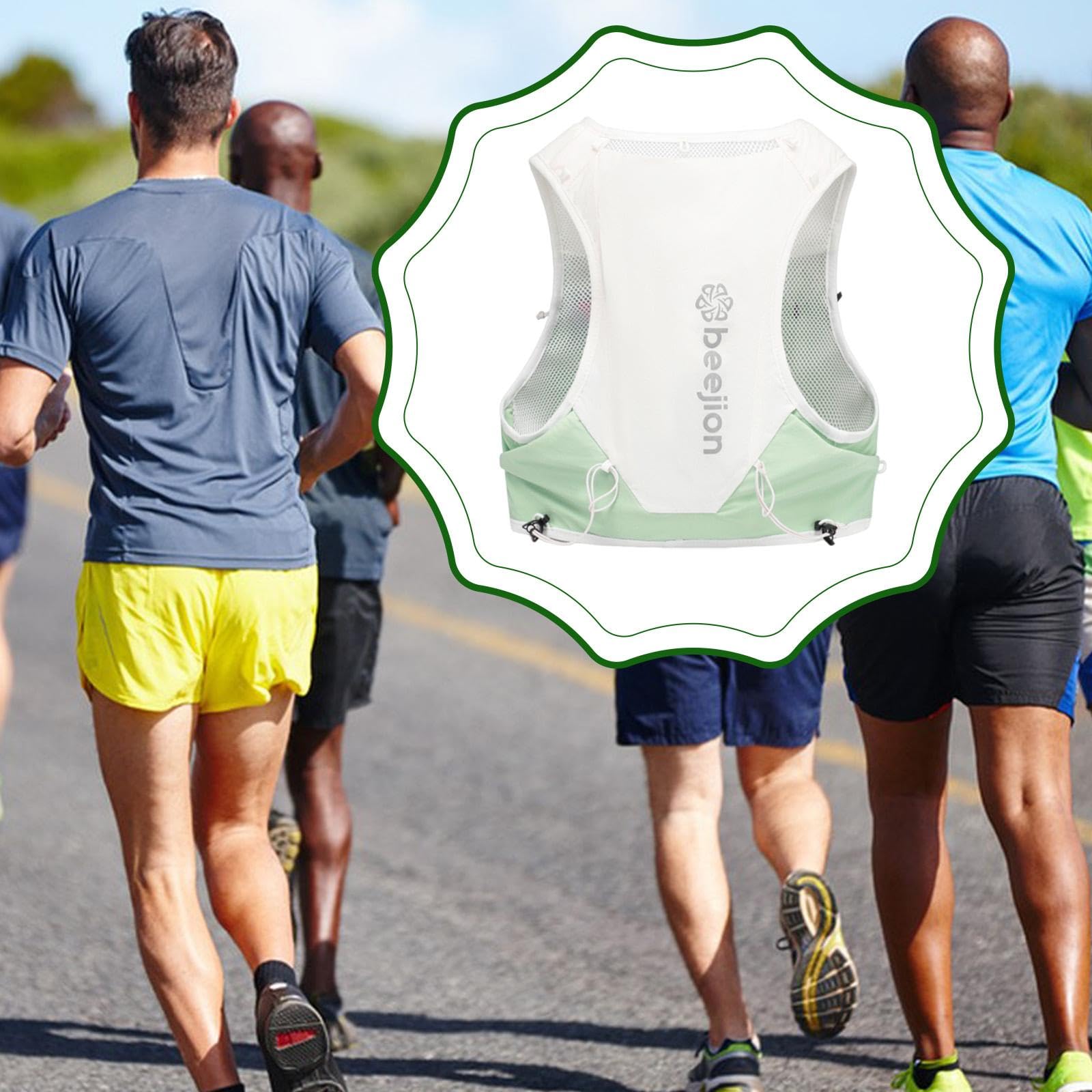 Amagogo Gilet idratante per Uomo e Donna, Regolabile, con molteplici Tasche, Zaino da Corsa per Escursionismo, Alpinismo Running.