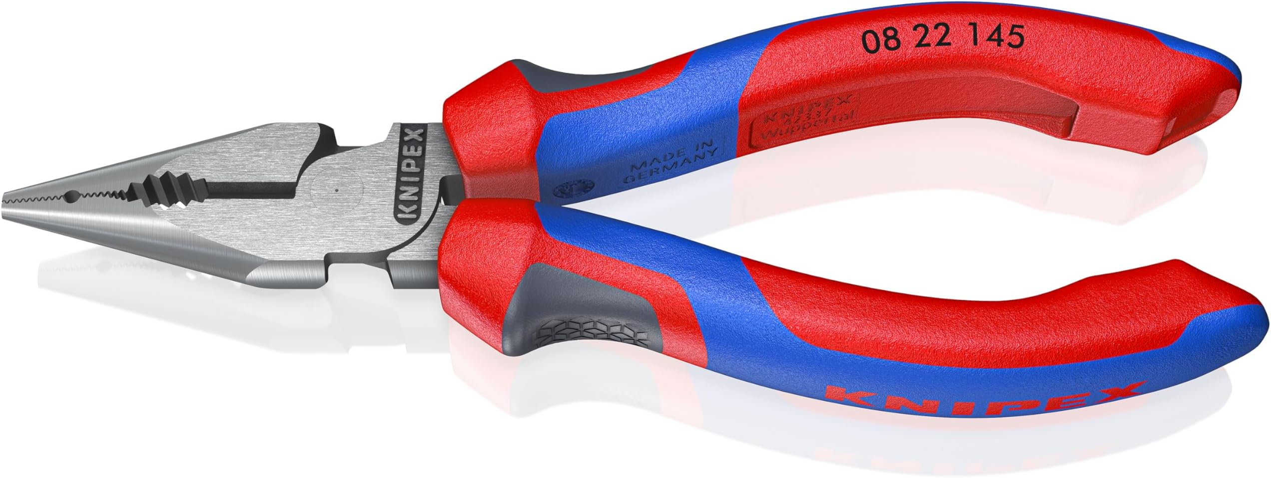 Needle-Nose Combination Pliers with Comfort Handles 145 mm, 08 22 145