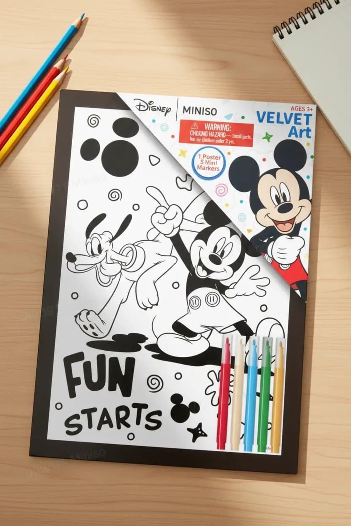 MINISO Mickey Mouse Lisanslı Boyama Seti, 2022958010106