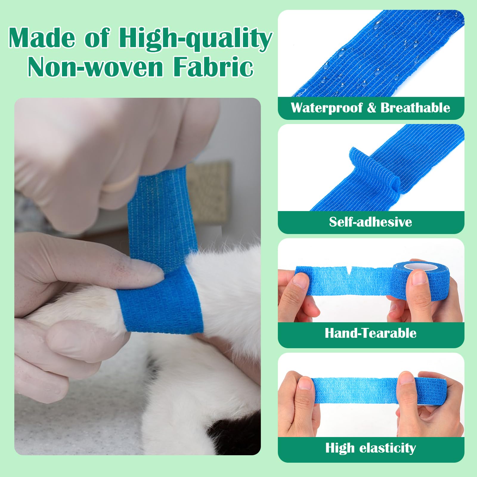 Bandage Autoadhésif Lot de 12
