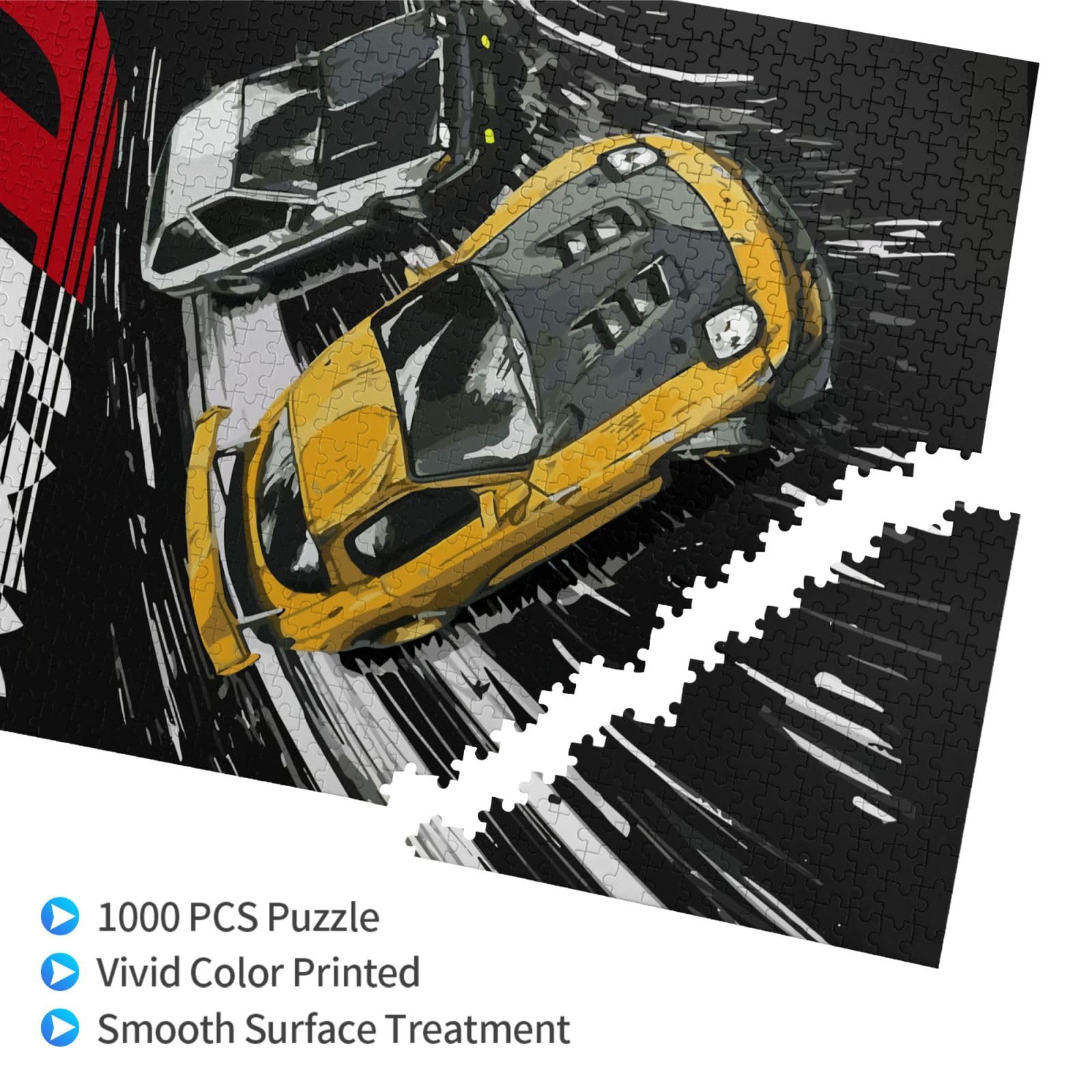 Amazon.co.jp: ジグソーパズル 1000ピース 頭文字d イニシャル D