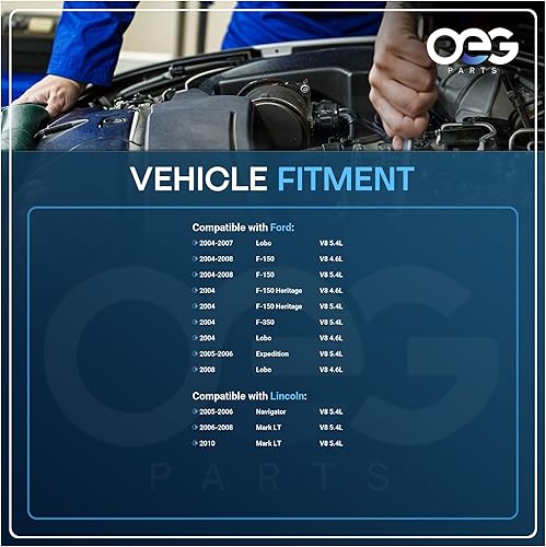 Miniatura 4 de OEG Parts Nuevo alternador compatible con Ford Lincoln F150 F250 F350 04-08 Mark LT 4.6 5.4 V8 2004 2005 2006 2007 2008 4L3U-10300-BA 4L3U-10300-BB