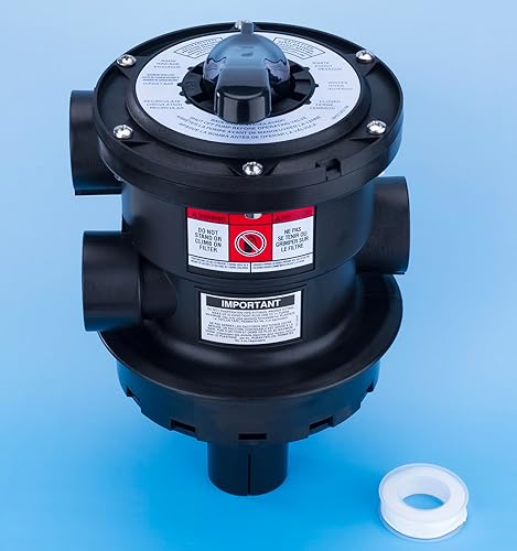 Miniatura 5 de SP0714T Válvula multipuerto de montaje superior compatible con Hayward Variflo S166T, S180T, S210T, S244T All ProSeries y VL Series Filtro de arena,