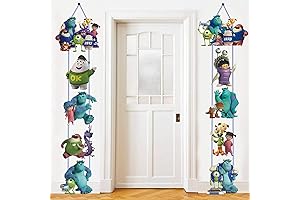 Monster Inc Door Sign Banner Decoration Monsters Inc Hanging Porch Signs Decor