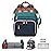 ANWTOTU Diaper Bag Backpack Diaper Bag Multifunctional Waterproof Diaper Bag with Changing Station Travel Backpack with Changing Pad, Pacifier Case & Stroller Straps(Multicolor)