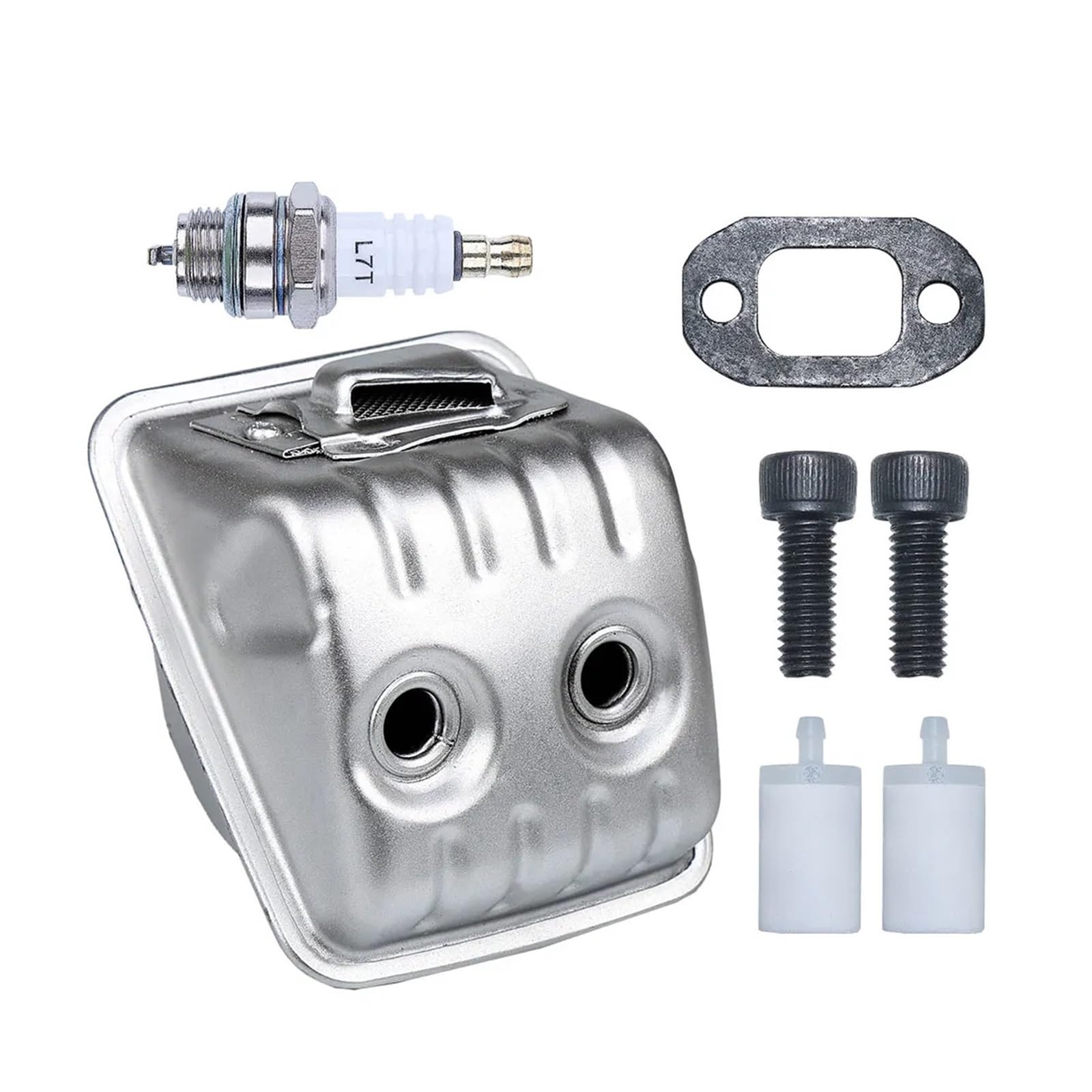 Kit de Filtro de Tornillo de Repuesto for Motosierra de Gasolina 450, 445 y 445e con bujía, OEM 544147702