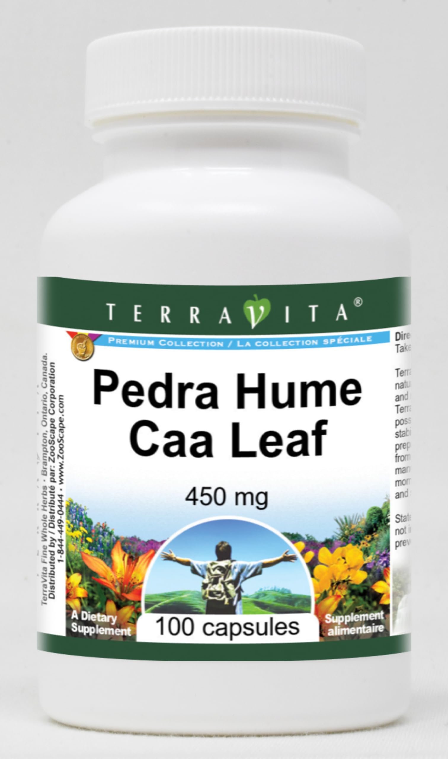 Pedra Hume CAA Leaf - 450 mg (100 Capsules, ZIN: 516506)