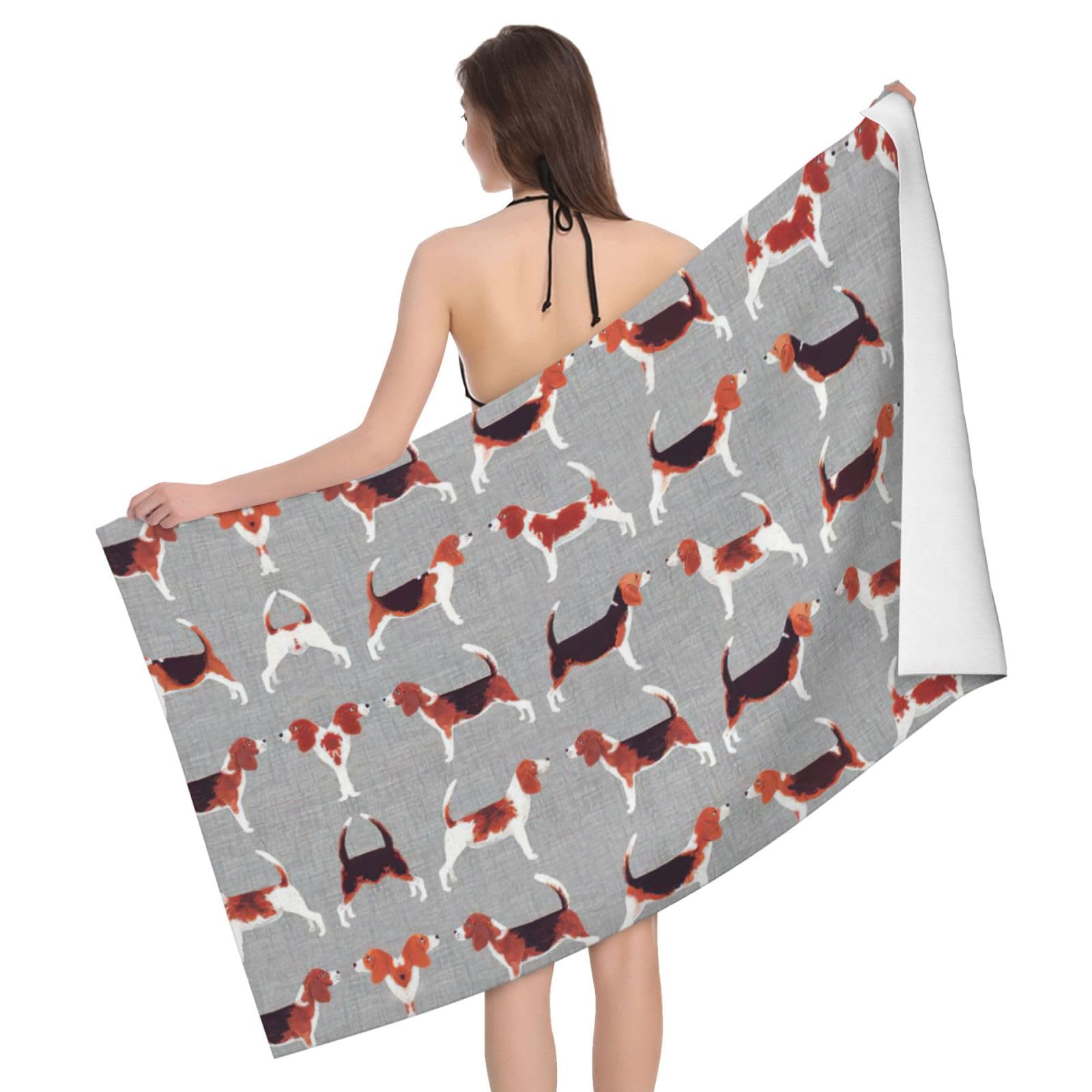 Serviette microfibre Beagle ultra absorbante pour vos déplacements et voyages