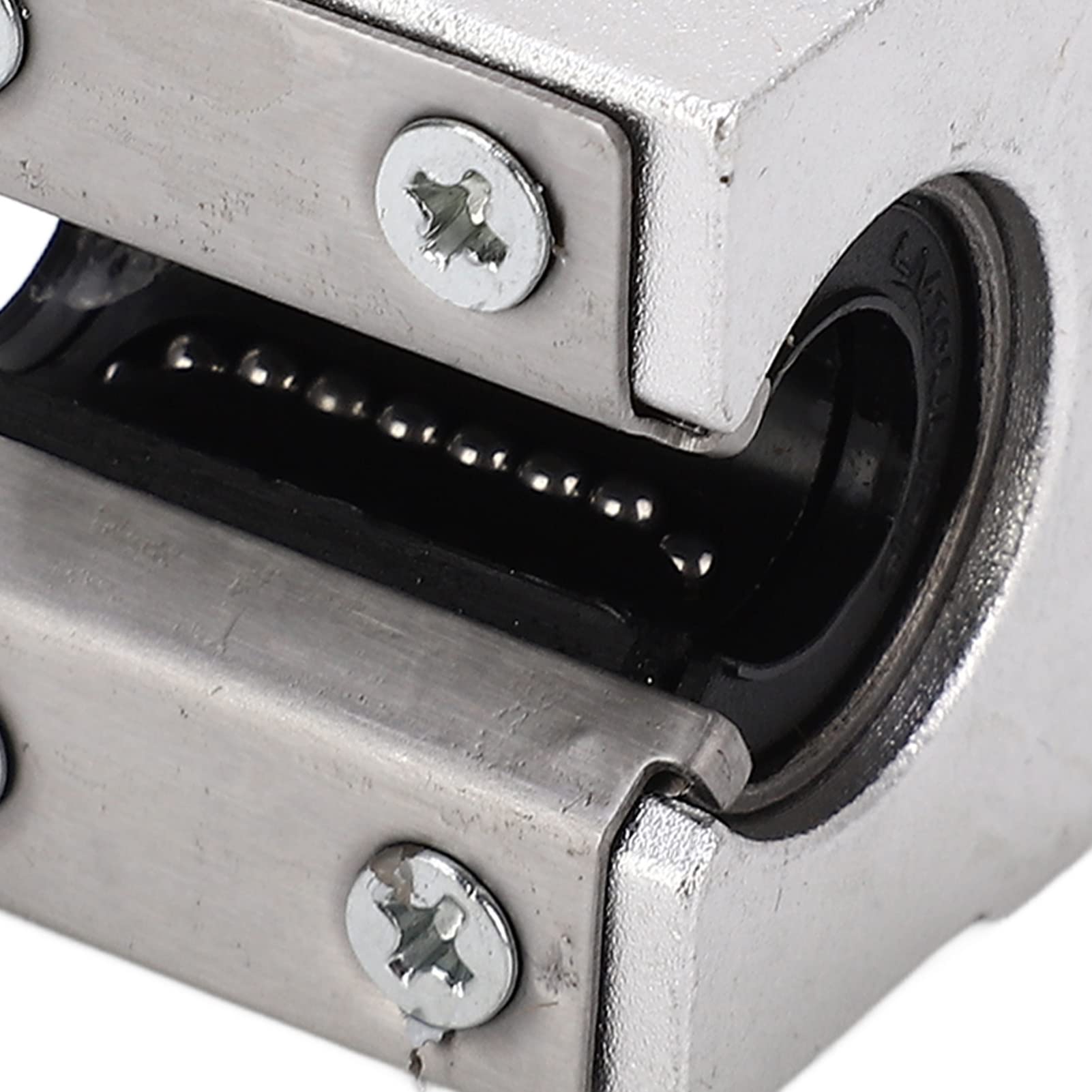 SBR10UU 4 pièces bloc coulissant à roulement à billes à mouvement linéaire, support en aluminium, siège de roulement de rail de guidage, curseur linéaire de type boîte