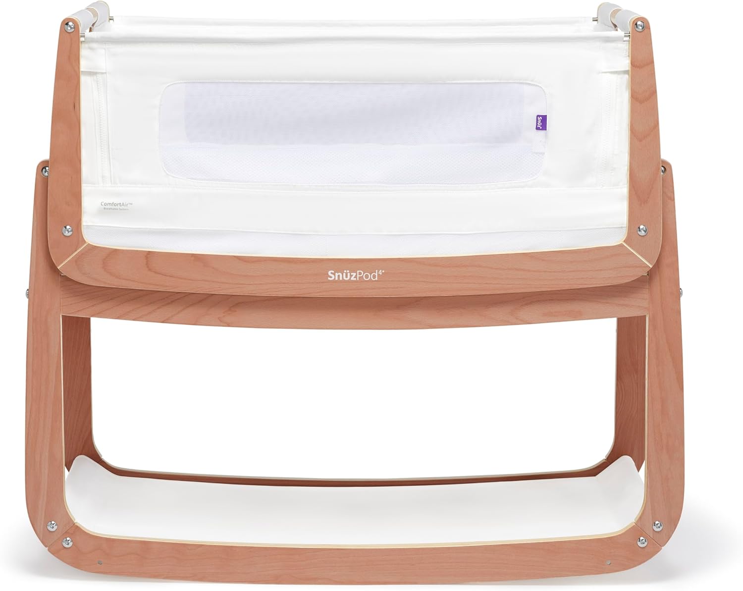SnuzPod 4 Bedside Crib Rocking Next to Me Crib with Lift off