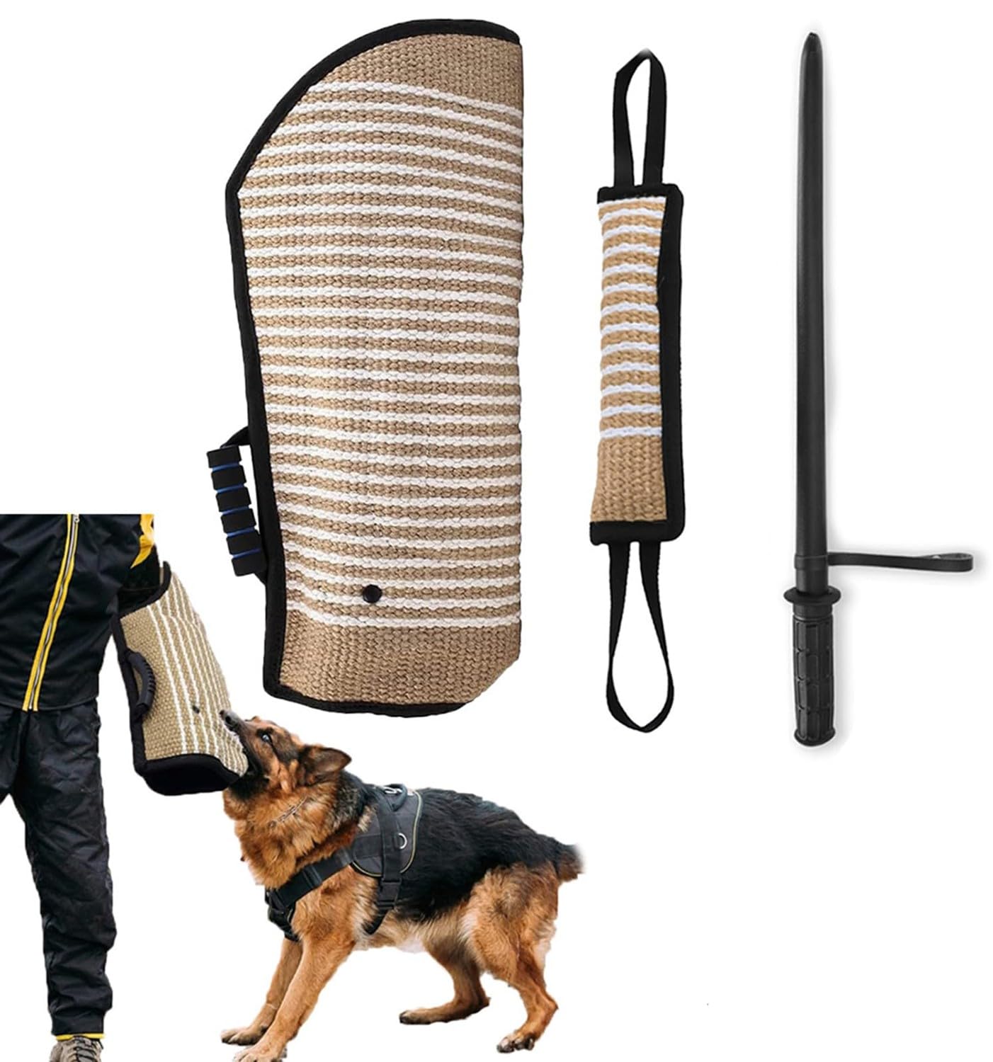 Adiestramiento para Mordeduras De Perro Manga Mordedora para Perros Mangas De Entrenamiento para Perros para Equipo De Adiestramiento Profesional para Adiestrar, Morder, Inter