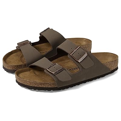 Birkenstock Arizona Birkibuctm (Unisex) Sandals Mocha Birkibuctm