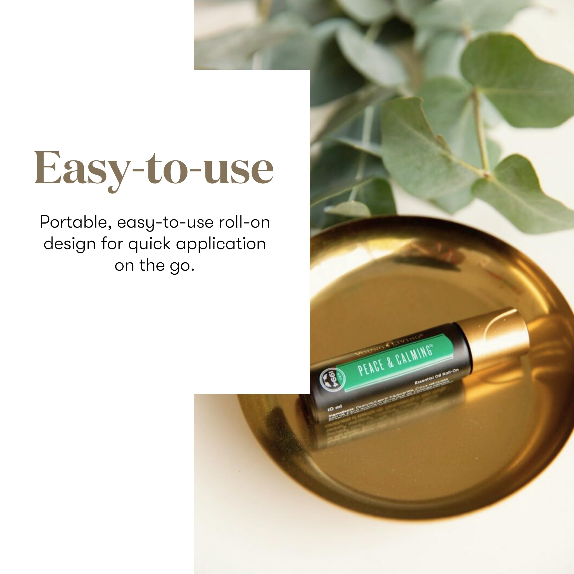 Young Living ロールオン ピースアンド カーミング 10mL Amazon.com: Young Living Peace & Calming Roll-On - 10 ml - Premium