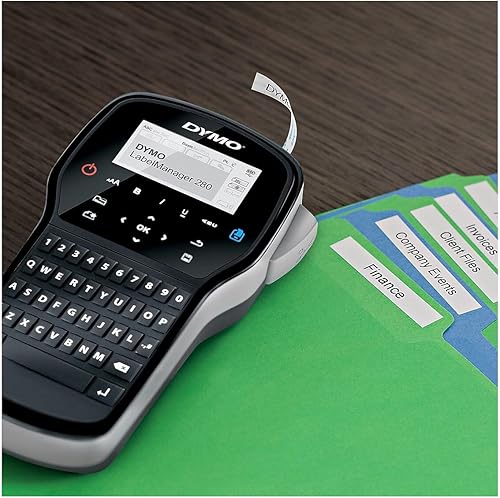 Miniatura 6 de DYMO 1815990 LabelManager 280, 2 Líneas, 4w x 2 3/10d x 7 9/10h (DYM1815990)