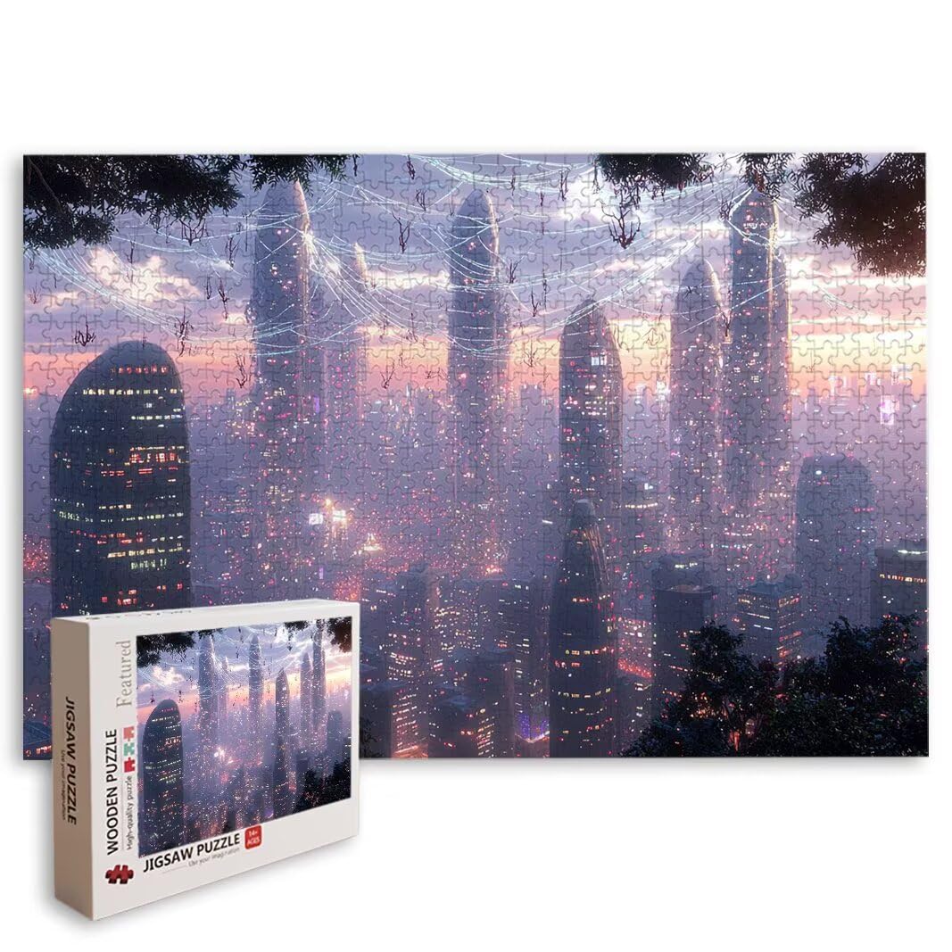 Puzzle Città, Puzzle 2000 Pezzi Adulti per Decor, Regalo Donna/Uomo -8692