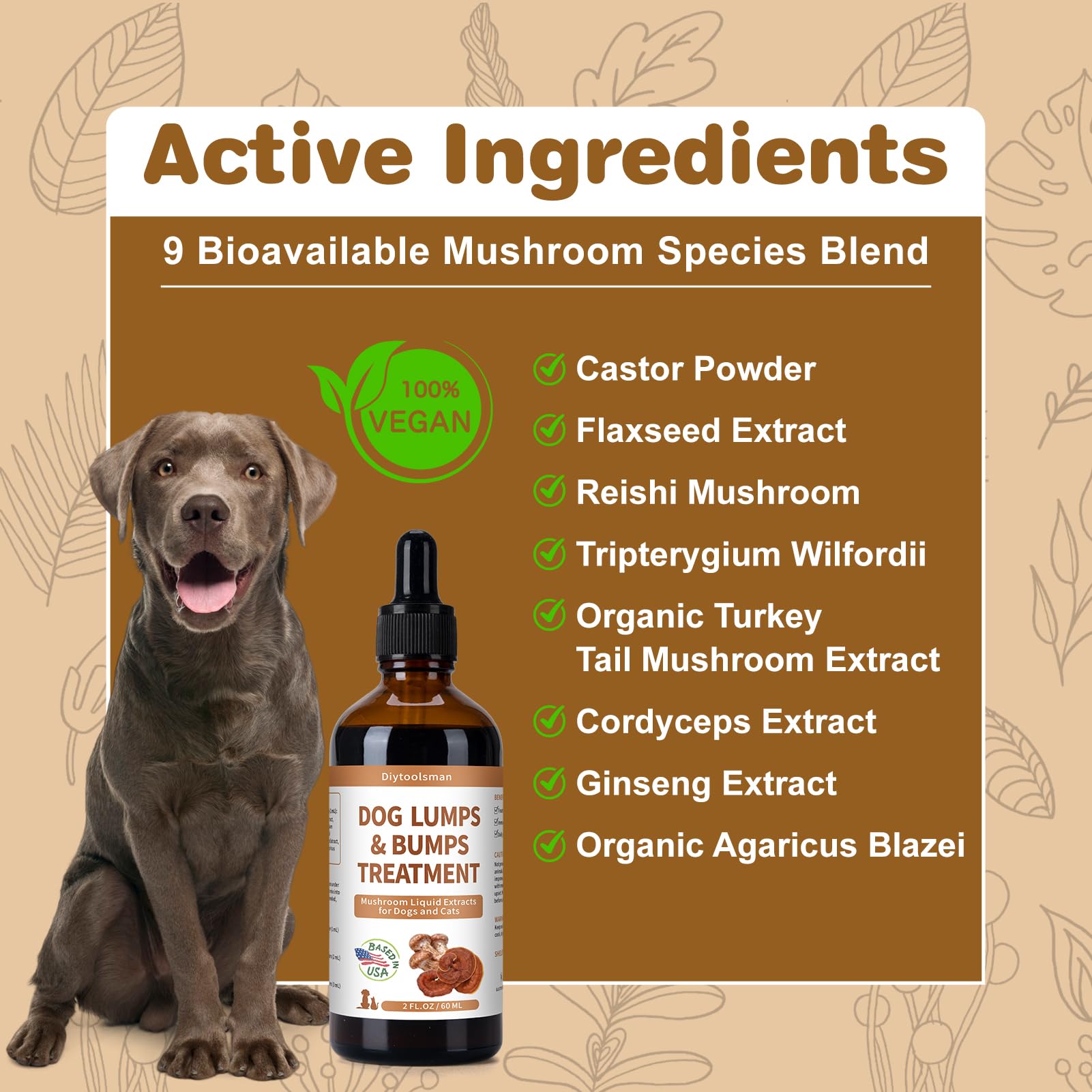Castor Oil For Pets Buddy Guard Lipoma Treatment For Dogs & Cats