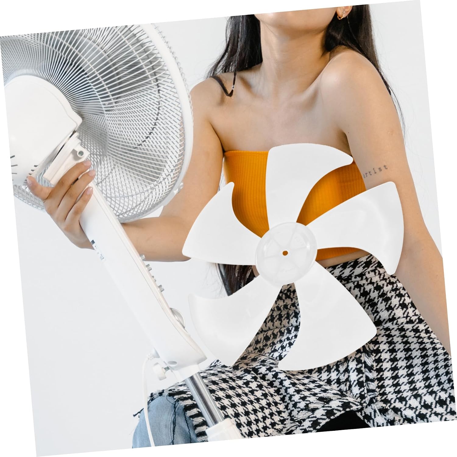 Alipis Fan Blades Replacement for Pedestal and Table Fans Quiet Design for Efficient Airflow Easy Installation
