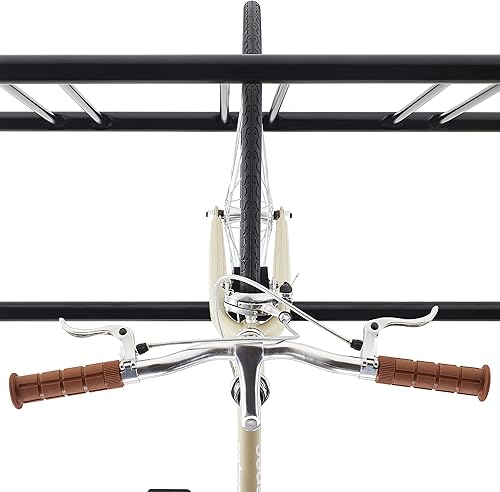 Miniatura 10 de Retrospec Portabicicletas de rejilla comercial, de una y doble cara, soporte de almacenamiento de bicicletas para garajes, tiendas, escuelas y