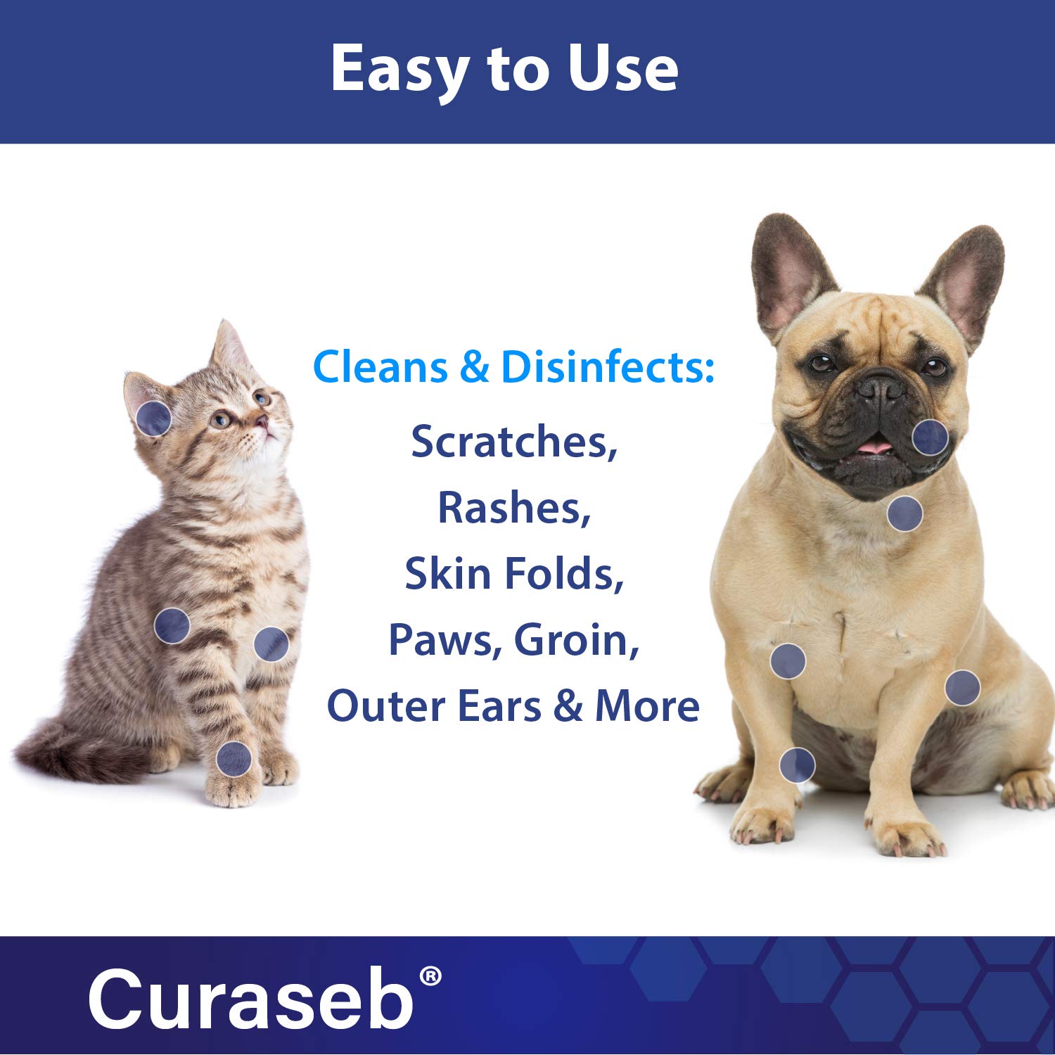 Buy Curaseb Medicated Chlorhexidine Hot Spot Treatment for Dogs & Cats
