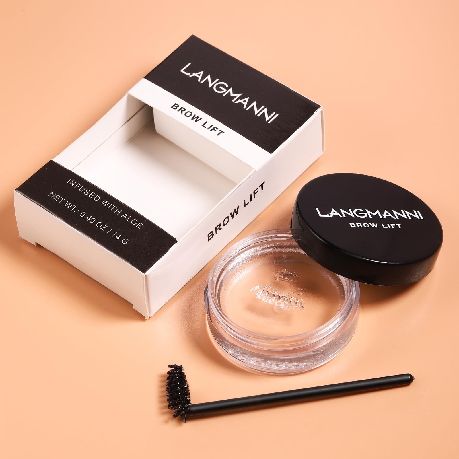 Langmanni 3D Shaping Eyebrow Gel: Long-lasting, Waterproof, Natural Brow Styler