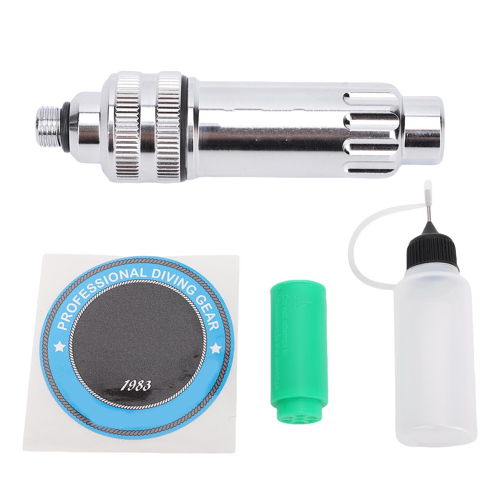 AMONIDA Filtro de Cilindro de Buceo, Accesorio Humidificador de Filtro de Respirador Sumergible Portátil, para Aventuras Submarinas