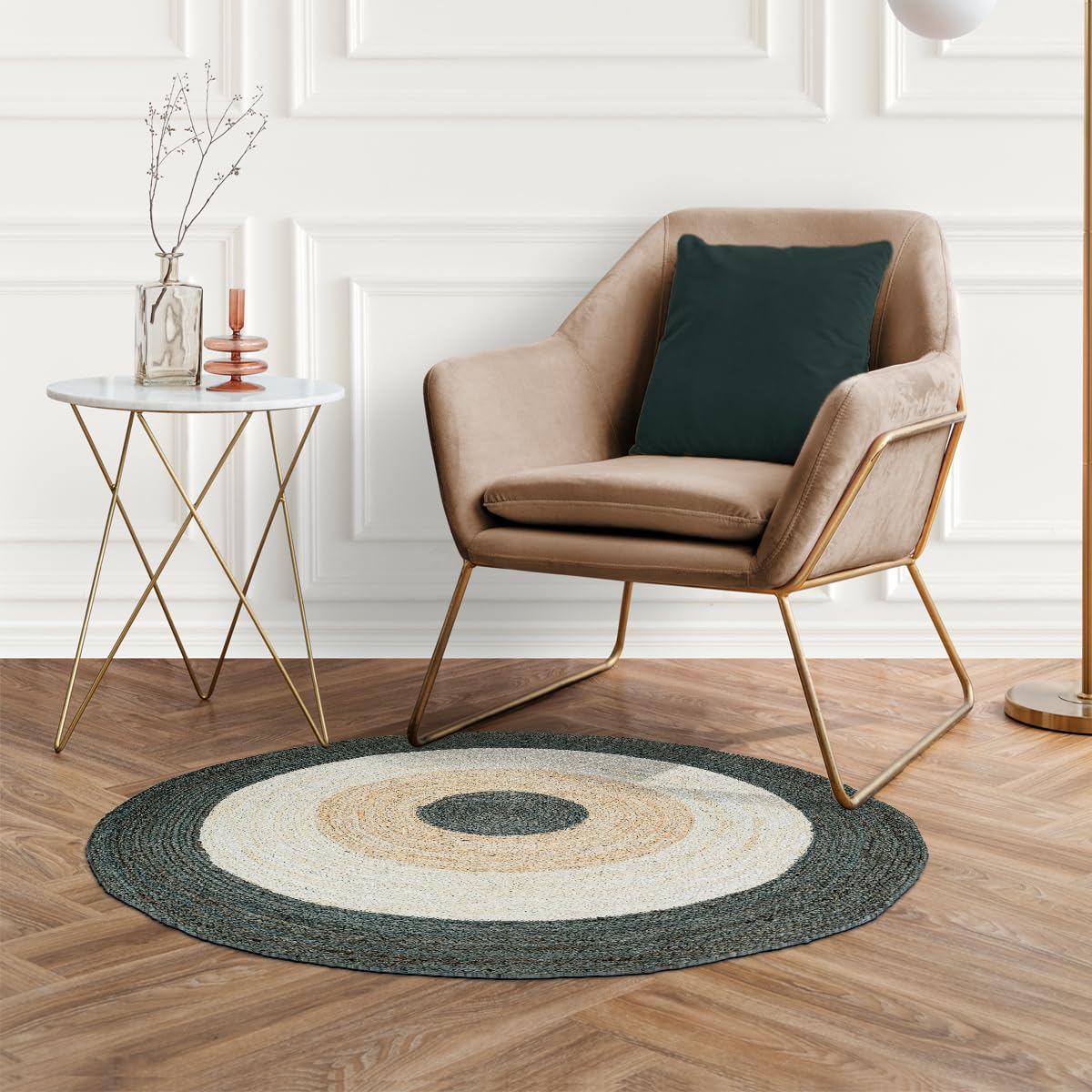 My Jute Rug for Seating Area - 5x5 feet