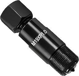 RowGlow Arrache Volant Magnetique Am6 Minarelli M19 X 1 Mm Pour Der-Bi Euro 2 3 4 Senda Smt Rs Mbk Xlimit Dt Xp6 Xps Beta Rieju Tzr Mbk 51 (M19 x 1) (M19 x 1)
