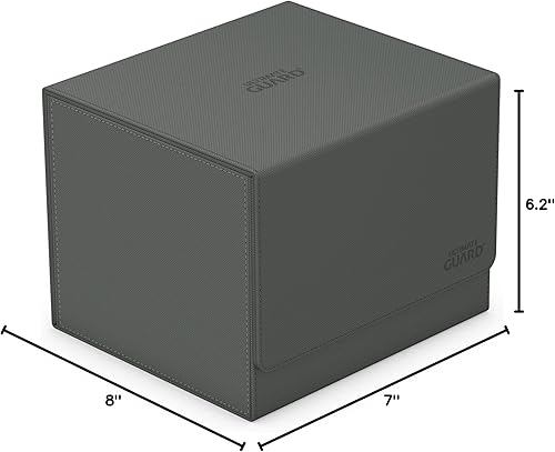 Miniatura 10 de Ultimate Guard Minthive - Funda magnética para 30 tarjetas magnéticas, almacenamiento perfecto para tarjetas graduadas, color gris, cierre seguro y