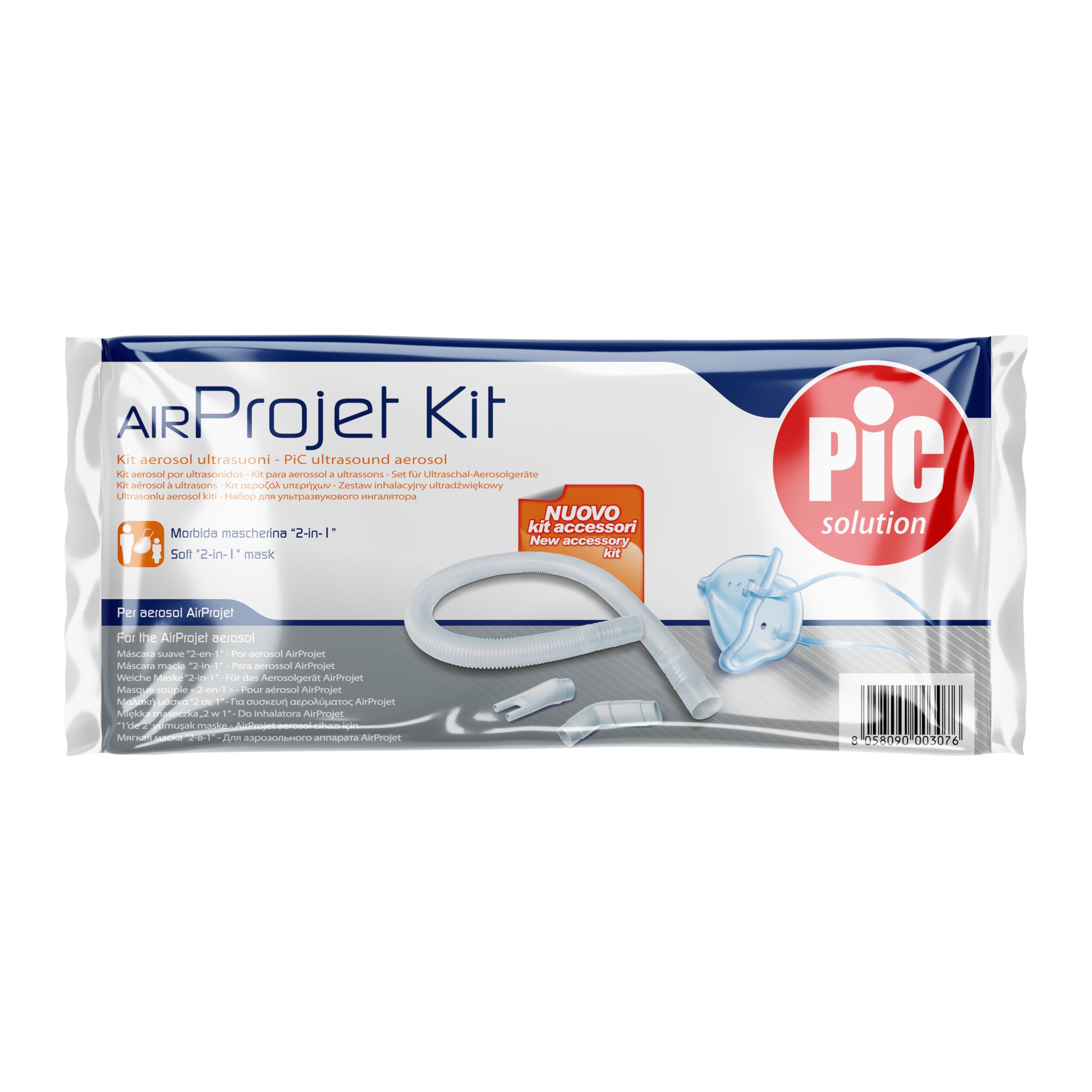 Pic Solution AirProjet Kit – Set für Ultraschall-Aerosolgerät