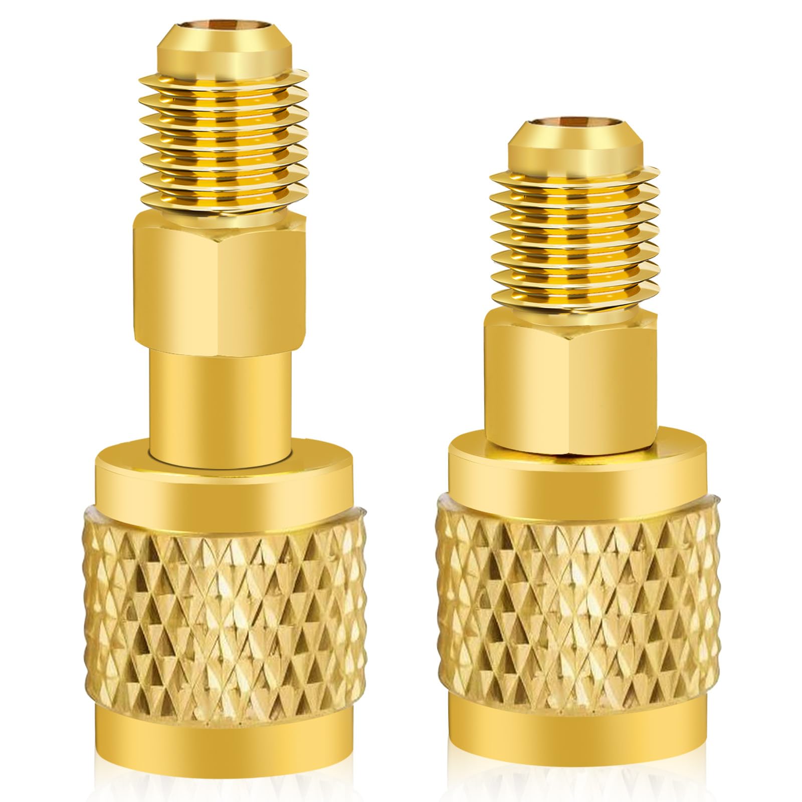 Adattatore in ottone per refrigerante R32 R454B 1/4 pollice femmina a maschio connettore per sistemi split