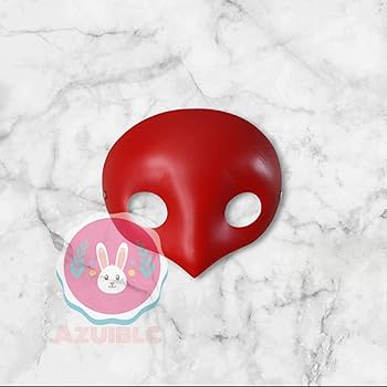 Amazon.co.jp: 【Sanjucos】コスプレ道具 ff14 仮面 古代人赤