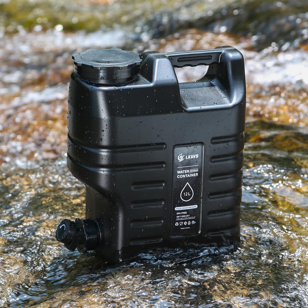 Contenitore for l'immagazzinamento ' da 12 Litri Serbatoio ' Portatile a Prova di perdite Porta Dispenser for di capacità for Il Campeggio 'Auto del Veicolo
