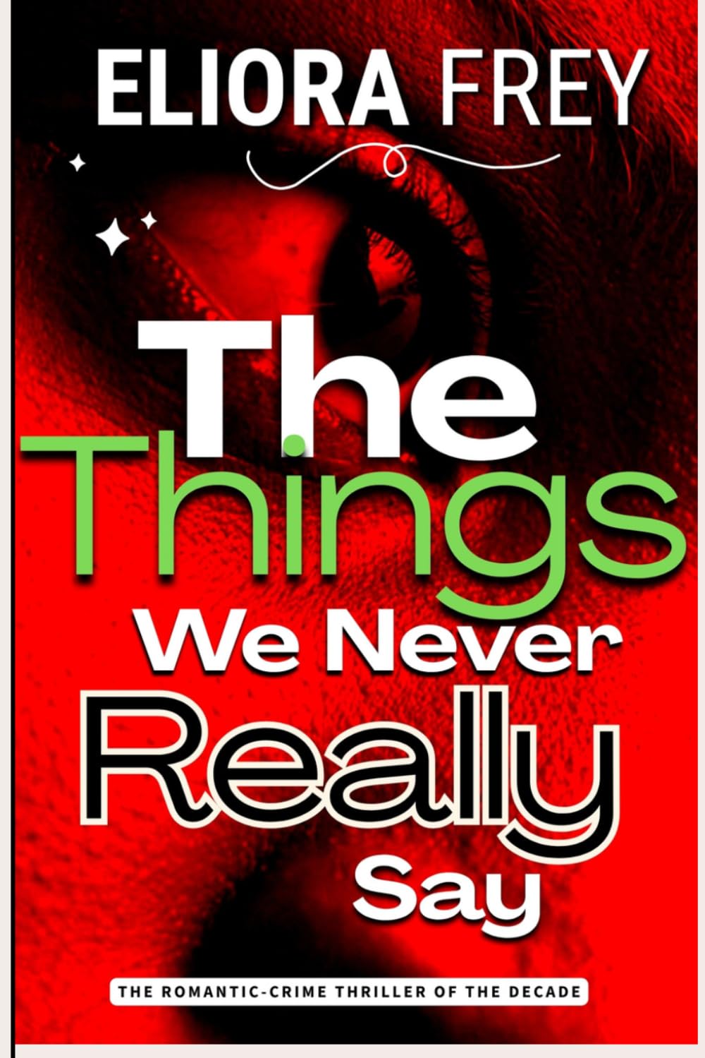 The Things We Never Really Say: A Romance Crime Thriller