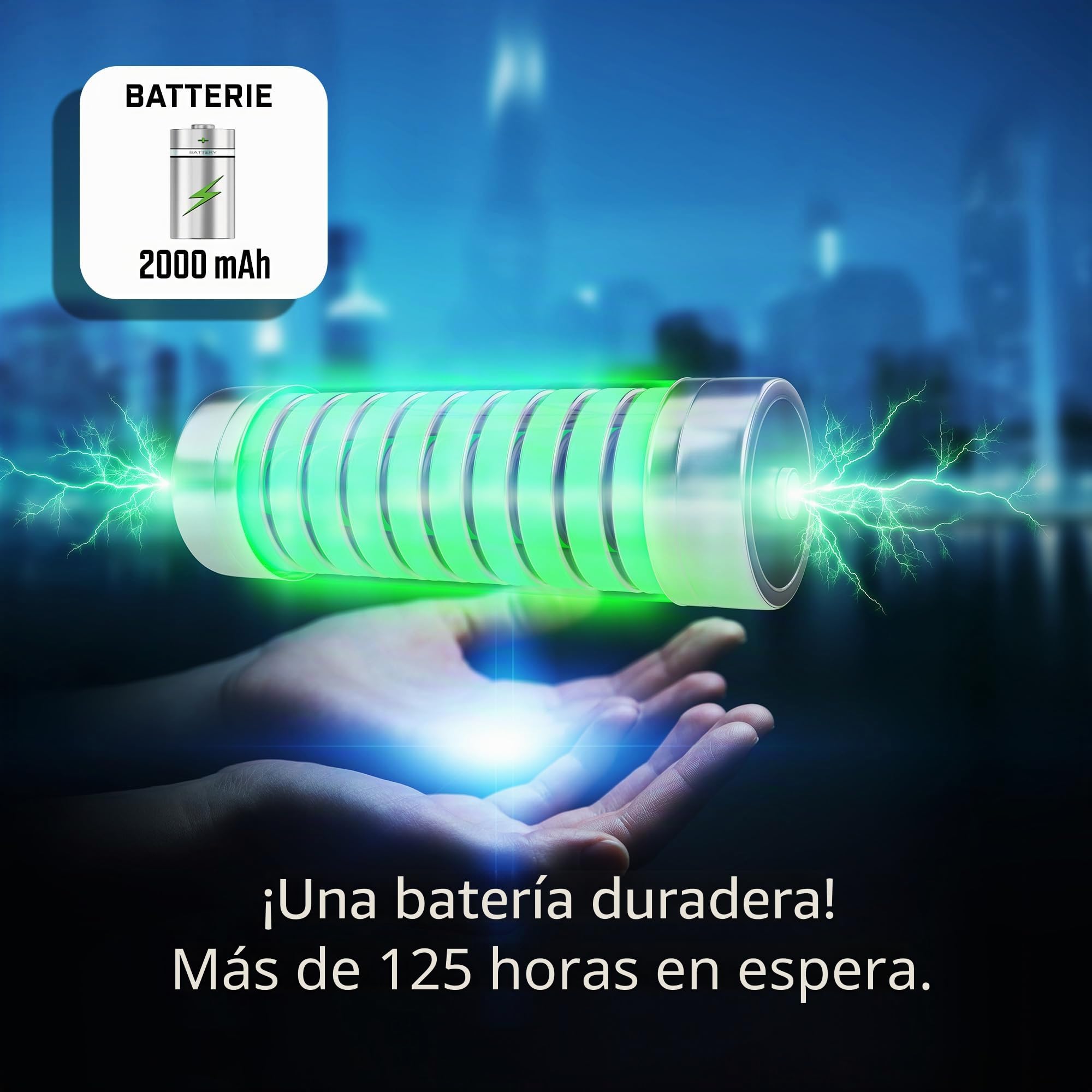 Energizer Teléfono E288S, 4G, KaiOS, batería de 2000 mAh, Pantalla Grande de 2,8 Pulgadas, Memoria ROM 4 GB RAM 512 MB, Cable USB-C, sin Cargador de Corriente
