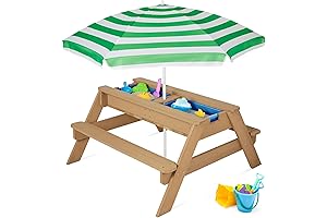 Best Choice Products Kids 3-in-1 Sand & Water Table: The Ultimate Sandbox Experience