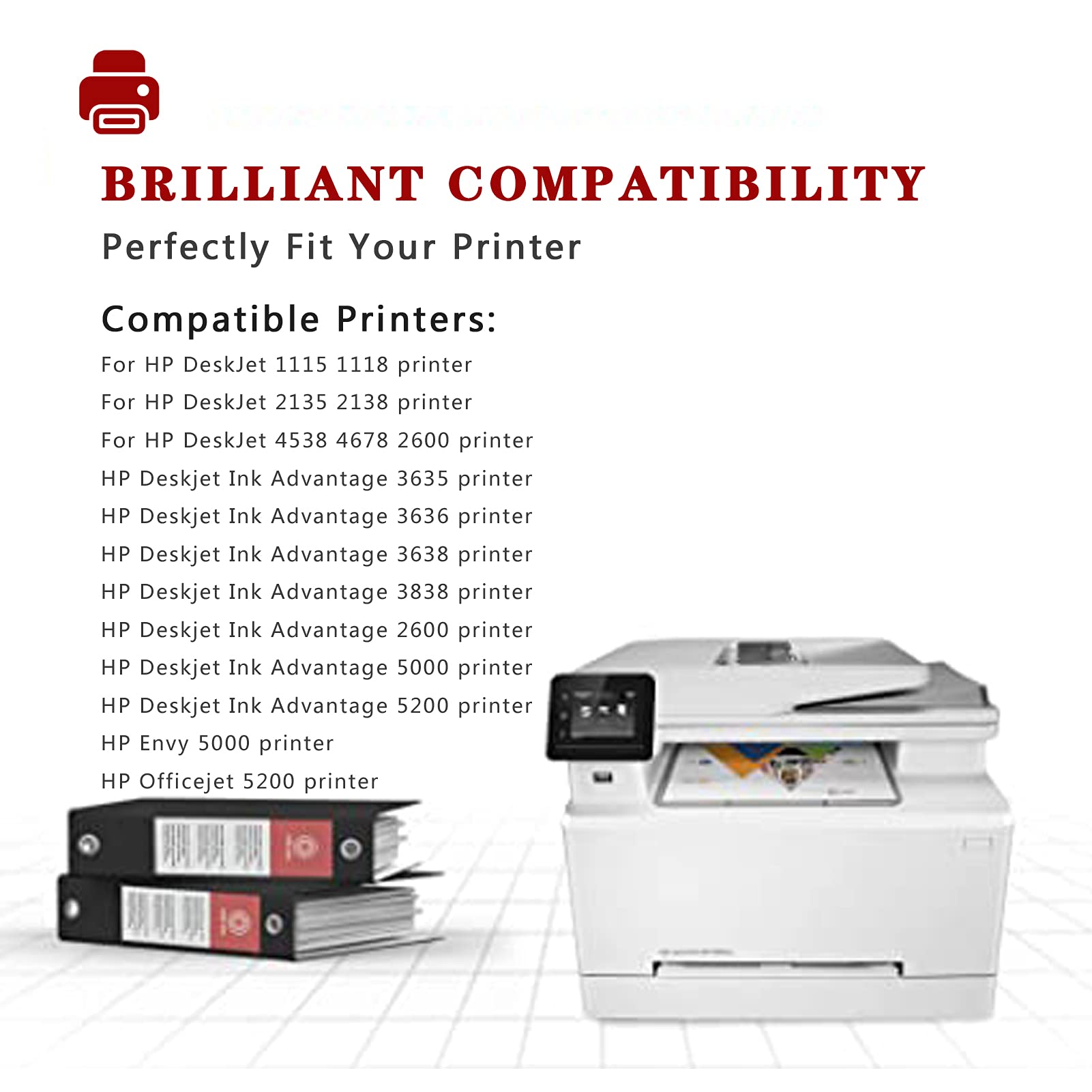 Compatible for HP 680 Toner Cartridge Replacement for HP DeskJet 1115 1118  2135 2138 4538 4678 2600 Printer Ink Cartridge Ink Ribbon Ink Toner, True  Image Black : Amazon.com.au: Computers