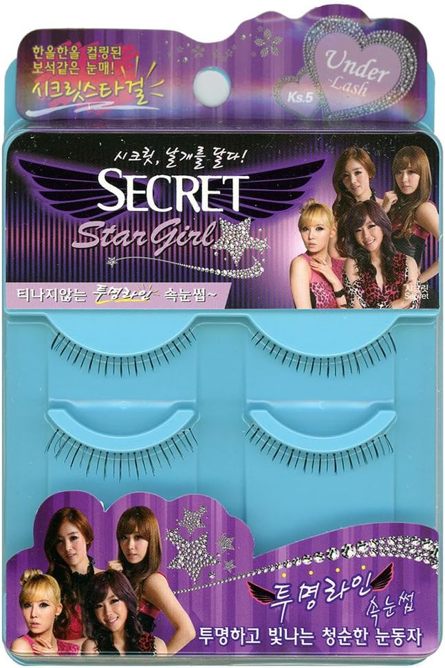 Secret Star Girl False Eyelashes Ks.5 Under Lash