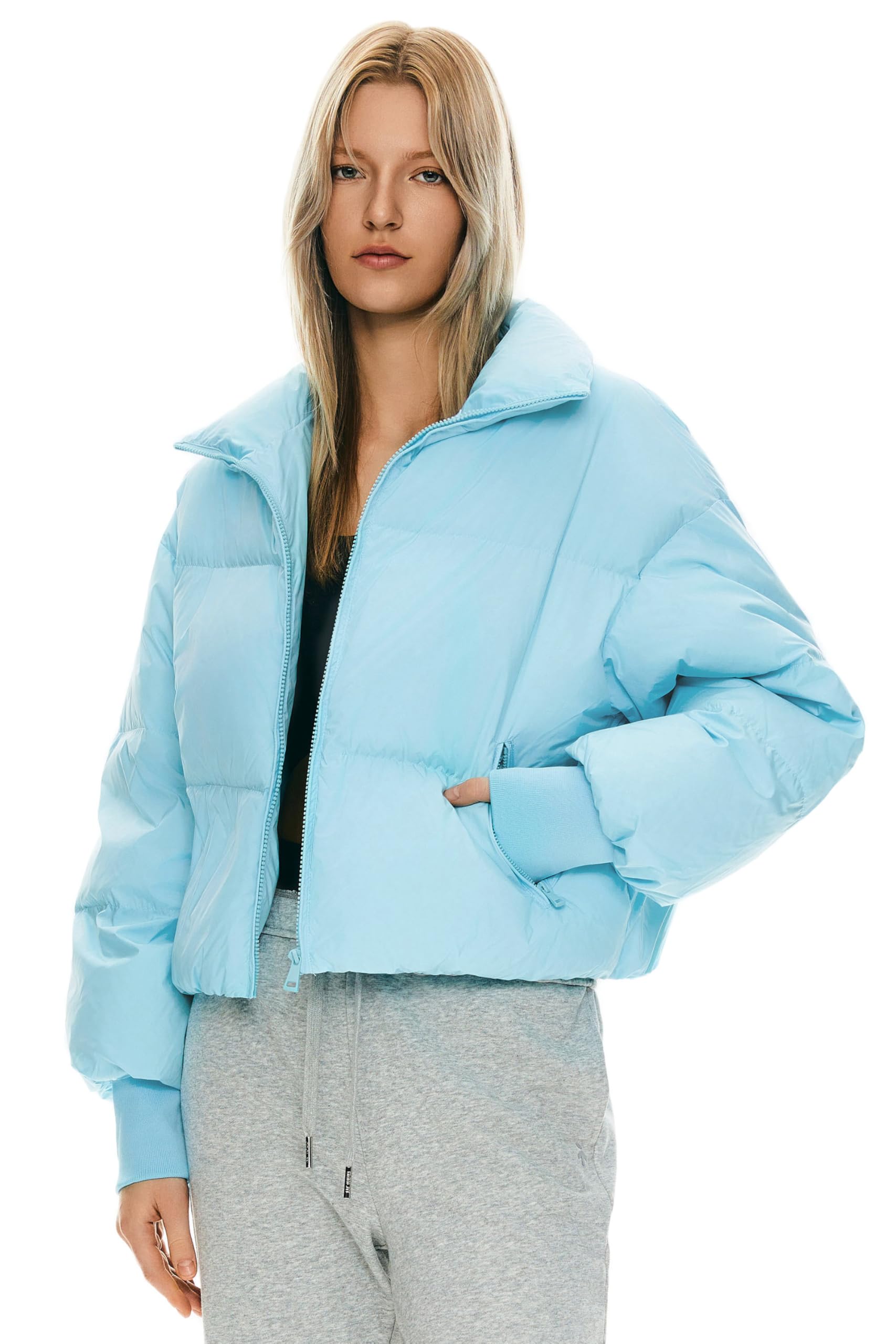 Orolay Puff-O Women's Winter Oversized Cropped Puffer Jacket