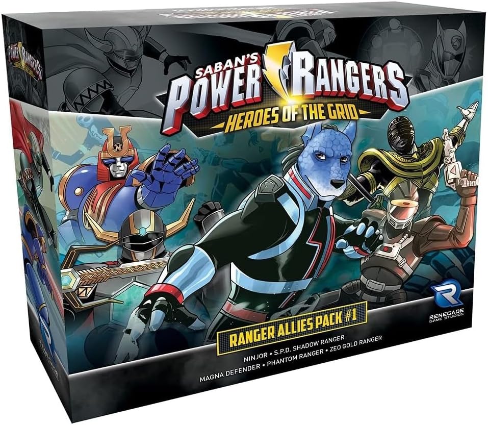 Renegade Game Studios Power Rangers: Heroes of The Grid: Allies Pack #1, 2-5 Players, 45-60 Minutes , Ages 14+
