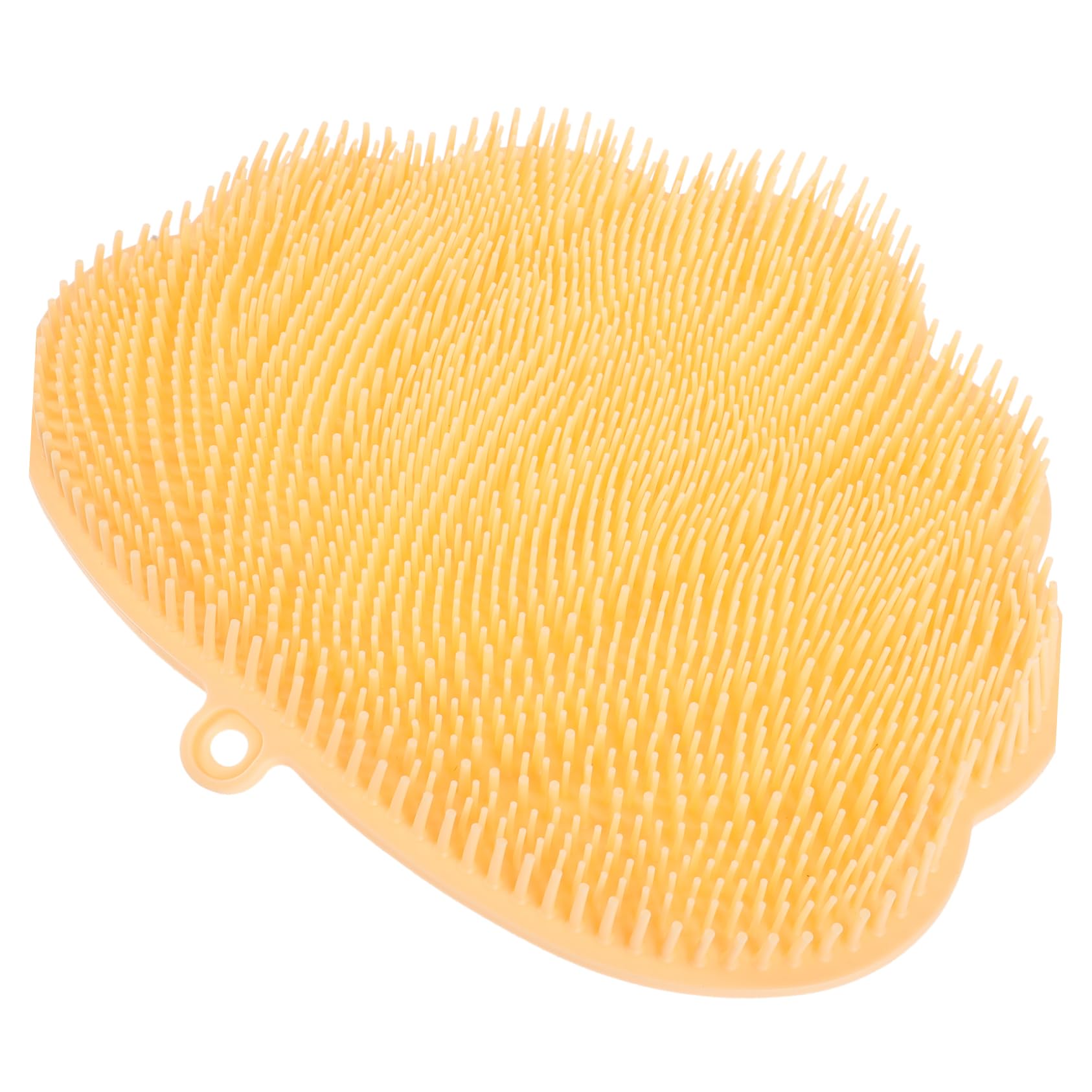 Cepillo de Pies de Silicona para Ducha, Fregador Exfoliante Seguro para Tejido de Espalda y Pies